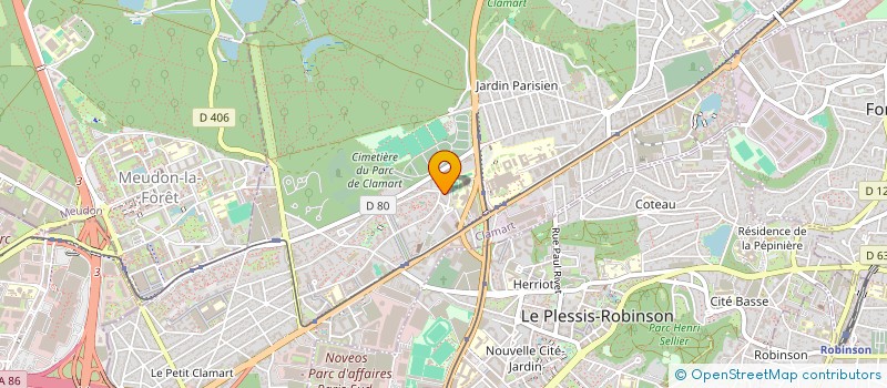 localisation de l'entreprise MONSIEUR DIEUDONNE LESSEDJINA NIMY à CLAMART