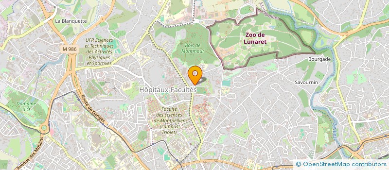 localisation de l'entreprise MONSIEUR DIEUDONNE MICHEL GHIAMAMA MOUELET à MONTPELLIER