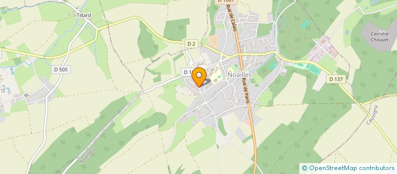 localisation de l'entreprise MONSIEUR DIEUDONNE MUHIMPUNDU  NOAILLES