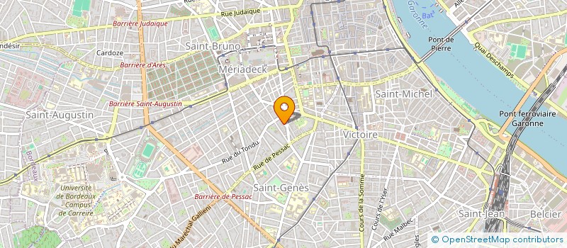 localisation de l'entreprise MONSIEUR DIEUDONNE OUBDA à BORDEAUX