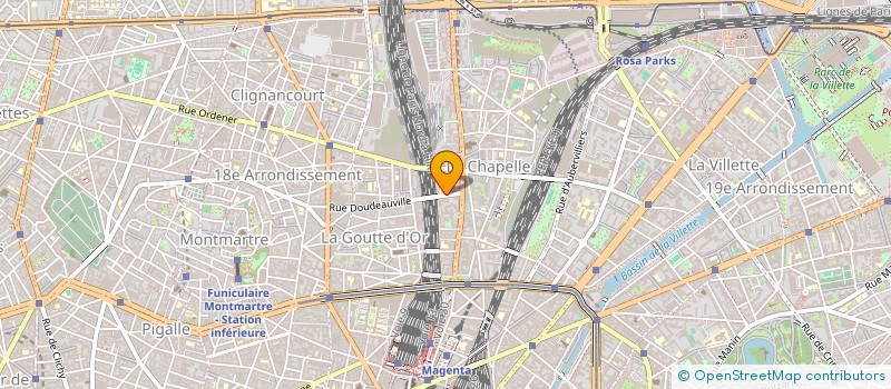 localisation de l'entreprise MONSIEUR DIEUDONNE ZONZOLO  PARIS