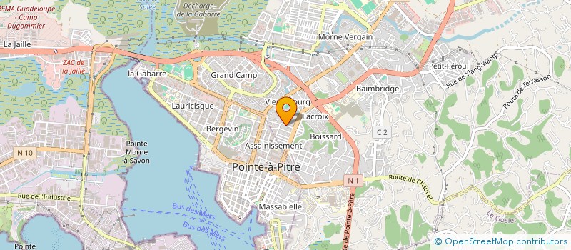 localisation de l'entreprise MONSIEUR DIEUJUSTE LOUIS à LES ABYMES