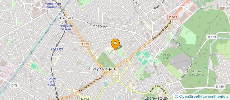 localisation de l'entreprise MONSIEUR DIEULEVEUX MINZOLA BASIKA à LIVRY-GARGAN