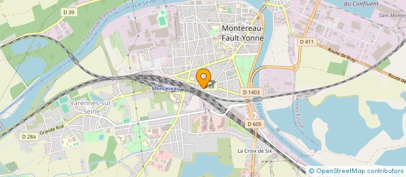 localisation de l'entreprise MONSIEUR DIEULIMA MEDEIS  MONTEREAU-FAULT-YONNE