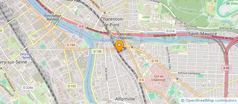 localisation de l'entreprise MONSIEUR DIEUNAEL LARMAILLARD  MAISONS-ALFORT