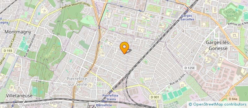 localisation de l'entreprise MONSIEUR DIEUSEUL ZAMOR à PIERREFITTE-SUR-SEINE