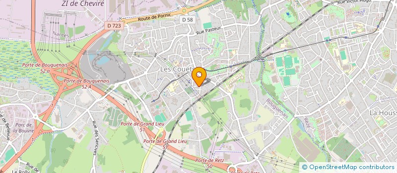 localisation de l'entreprise MONSIEUR DIEUVEILLE GAUMMA à BOUGUENAIS