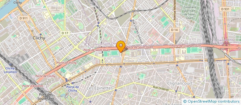 localisation de l'entreprise MONSIEUR DIEUVIT NKOUKA-BOHELY  PARIS