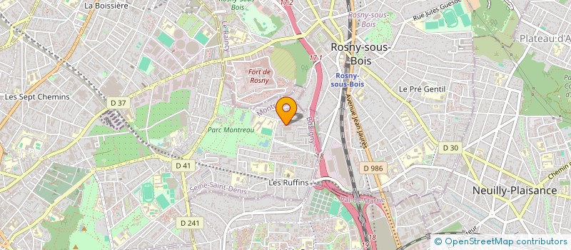 localisation de l'entreprise MONSIEUR DIEYDI DOUCOURE à MONTREUIL