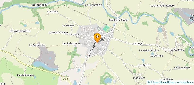 localisation de l'entreprise MONSIEUR DIIDER BABONNEAU à SEVREMOINE