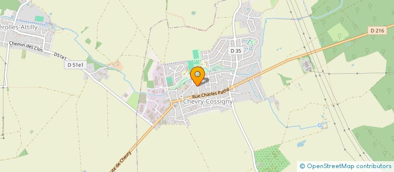 localisation de l'entreprise MONSIEUR DIKI DIATEZUA à CHEVRY-COSSIGNY