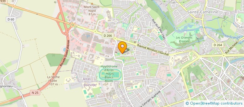 localisation de l'entreprise MONSIEUR DILAGHA SAFI à ARRAS