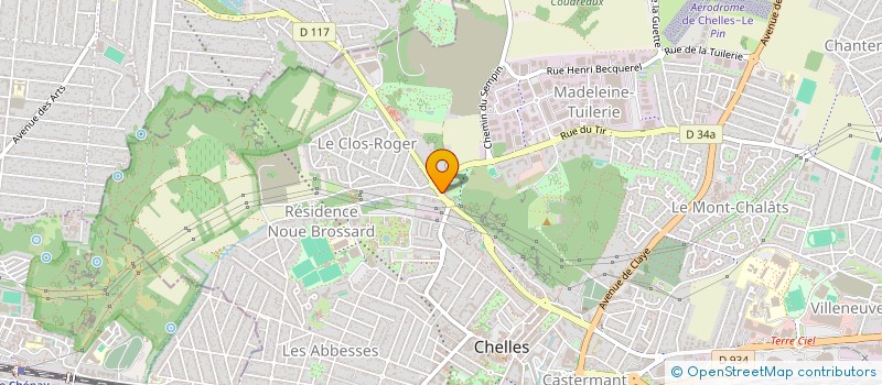 localisation de l'entreprise MONSIEUR DILAKSHAN THEVATHAS  CHELLES