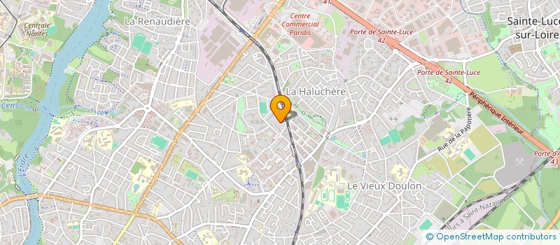 localisation de l'entreprise MONSIEUR DILAN ADAMAT  NANTES