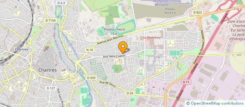 localisation de l'entreprise MONSIEUR DILAN AKDOGAN à CHARTRES