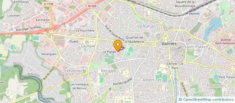 localisation de l'entreprise MONSIEUR DILAN BESCOND à VANNES