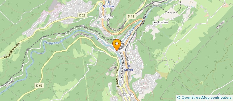 localisation de l'entreprise MONSIEUR DILAN DA SILVA DOMINGUES  HAUTS DE BIENNE