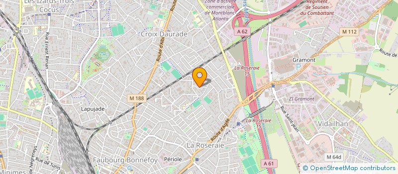 localisation de l'entreprise MONSIEUR DILAN MUTLU à TOULOUSE