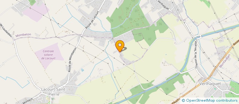 localisation de l'entreprise MONSIEUR DILAN TOQUARD  LACOURT-ST-PIERRE