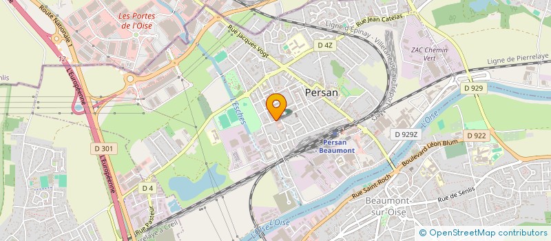 localisation de l'entreprise MONSIEUR DILAN ZANETTI  PERSAN