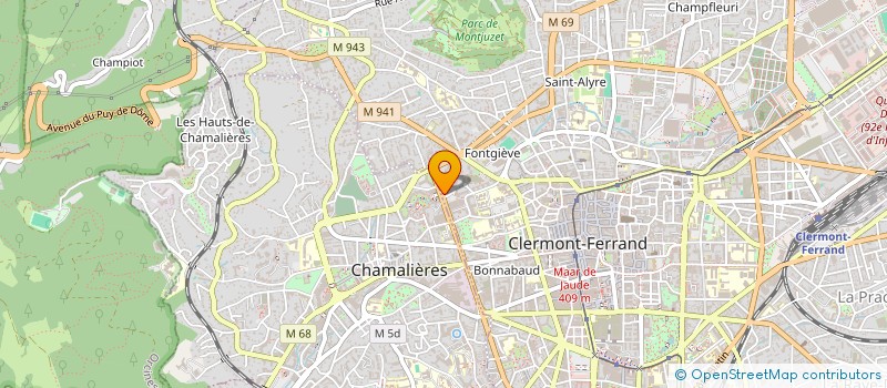 localisation de l'entreprise MONSIEUR DILANE DHAMPATTIAH  CLERMONT-FERRAND