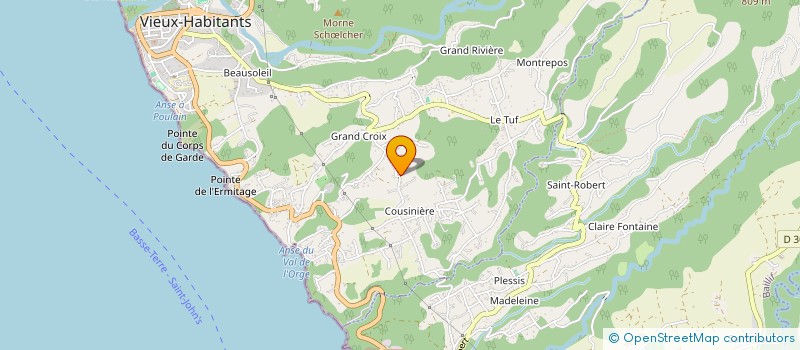 localisation de l'entreprise MONSIEUR DILANE VINGADASSALON à VIEUX-HABITANTS