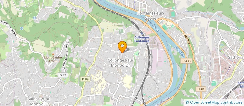 localisation de l'entreprise MONSIEUR DILAVER DEDA  COLLONGES-AU-MONT-D'OR