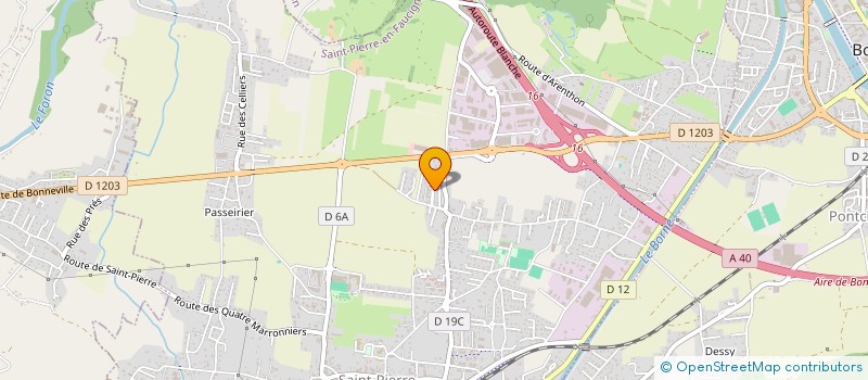 localisation de l'entreprise MONSIEUR DILHAN OZTURK  SAINT-PIERRE-EN-FAUCIGNY