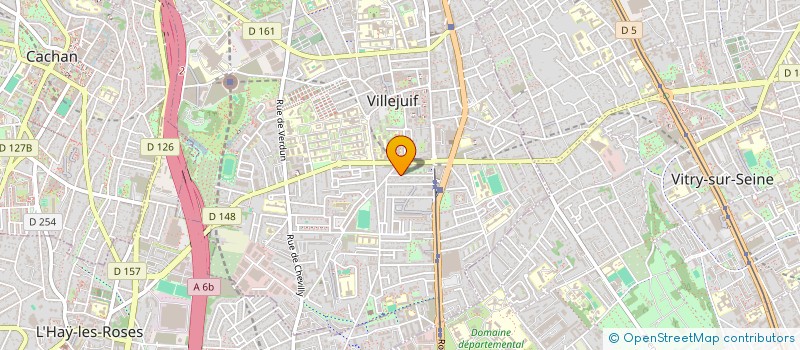 localisation de l'entreprise MONSIEUR DILIXIATI DILIMULATI  VILLEJUIF