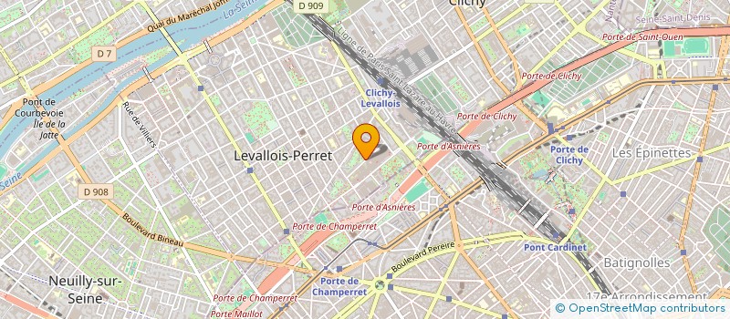 localisation de l'entreprise MONSIEUR DILLANE MEHADDI à LEVALLOIS-PERRET