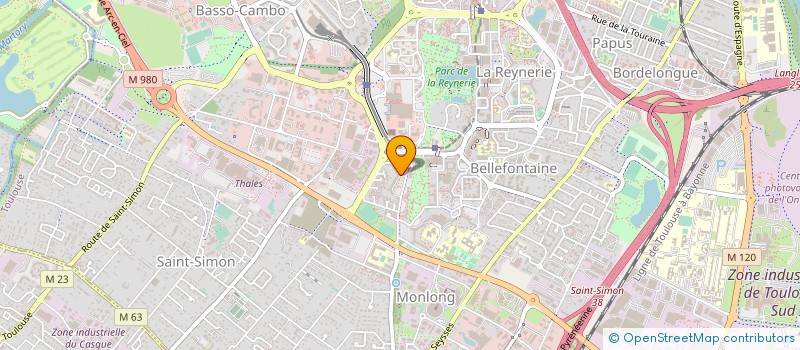 localisation de l'entreprise MONSIEUR DILMI CHACHOUA à TOULOUSE