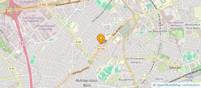 localisation de l'entreprise MONSIEUR DILMI RABAH DILMI  AULNAY-SOUS-BOIS