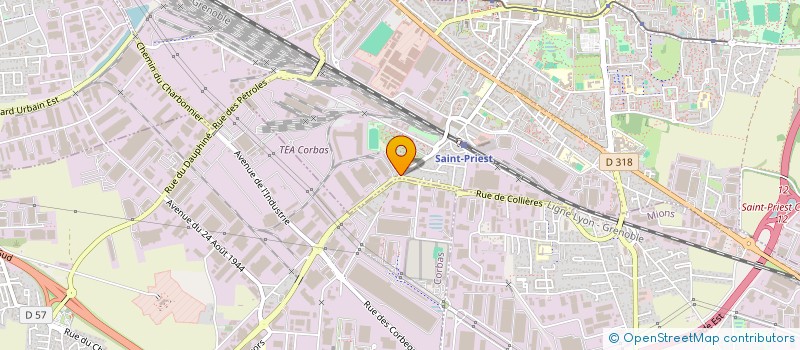 localisation de l'entreprise MONSIEUR DILMI REDJEM  SAINT-PRIEST