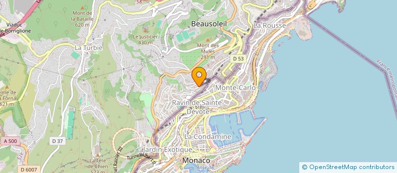 localisation de l'entreprise MONSIEUR DILUK GAGABADGE  BEAUSOLEIL