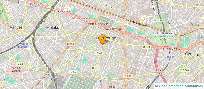 localisation de l'entreprise MONSIEUR DILUM PRIYANTHA SAMARAJEEWA  MONTROUGE