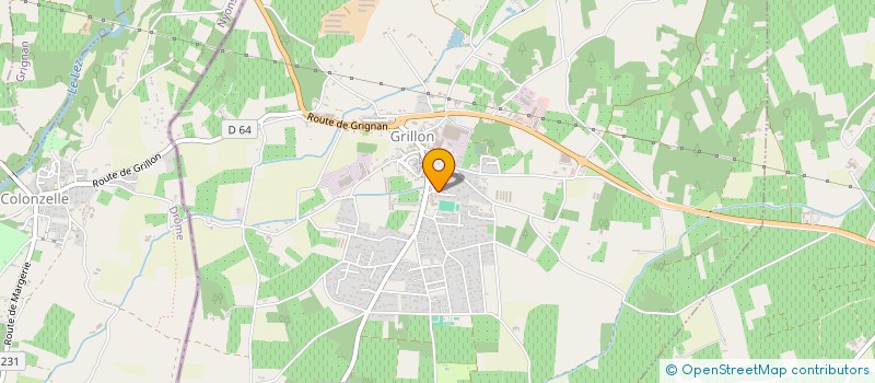 localisation de l'entreprise MONSIEUR DIMASSI MHAMED  GRILLON