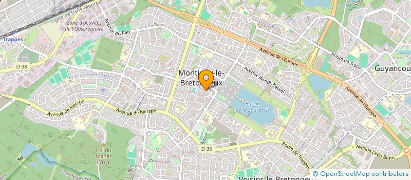 localisation de l'entreprise MONSIEUR DIMBIMALALA RASELIARISAMY  MONTIGNY-LE-BRETONNEUX