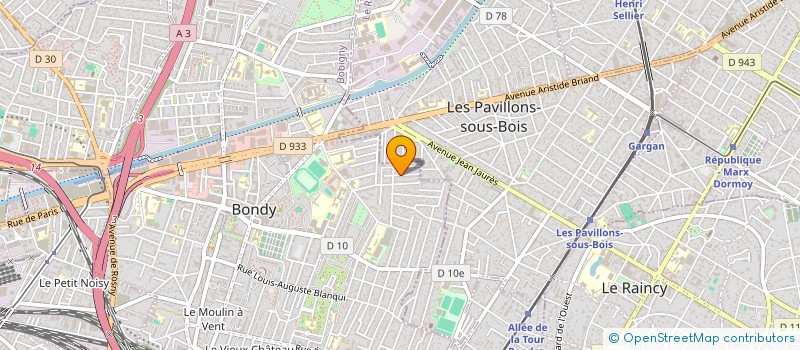 localisation de l'entreprise MONSIEUR DIMITAR ANGELOV à BONDY