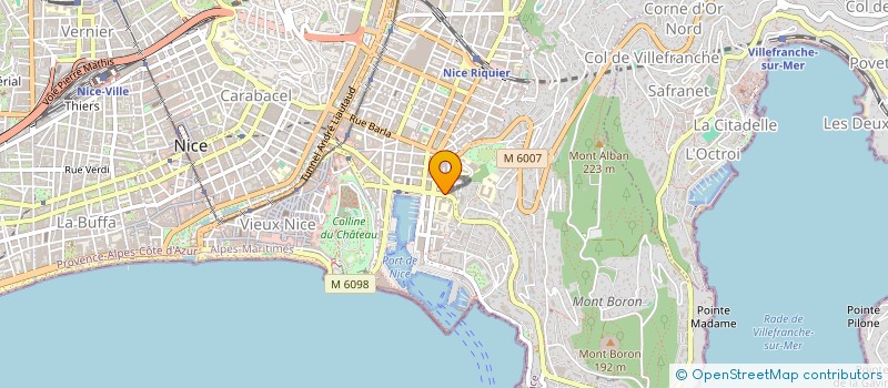 localisation de l'entreprise MONSIEUR DIMITAR ASENOV à NICE