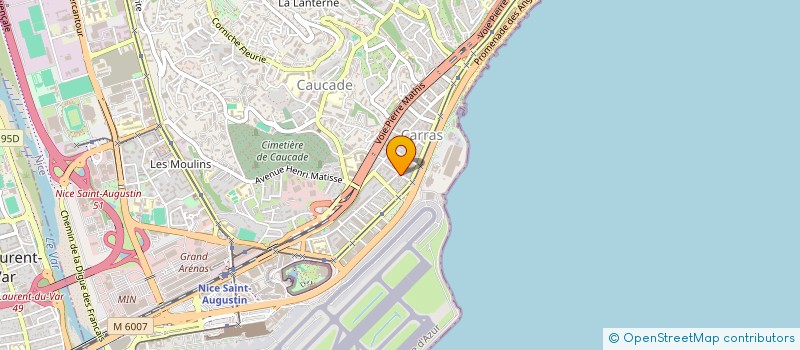 localisation de l'entreprise MONSIEUR DIMITAR IRINKOV à NICE