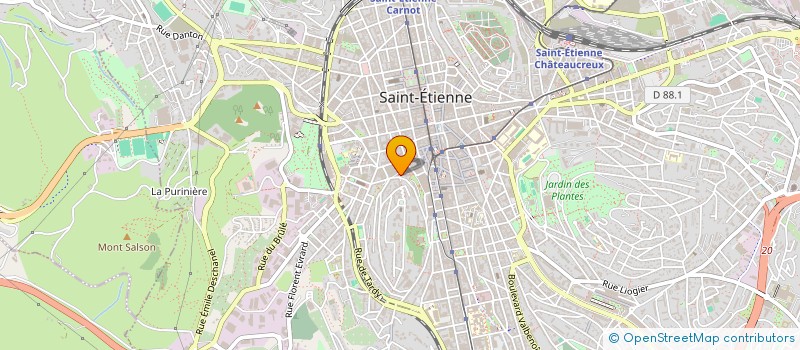 localisation de l'entreprise MONSIEUR DIMITAR PLAMENEV  SAINT-ETIENNE