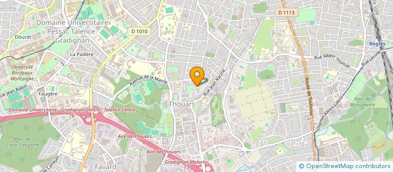 localisation de l'entreprise MONSIEUR DIMITAR ZLATKOV  TALENCE