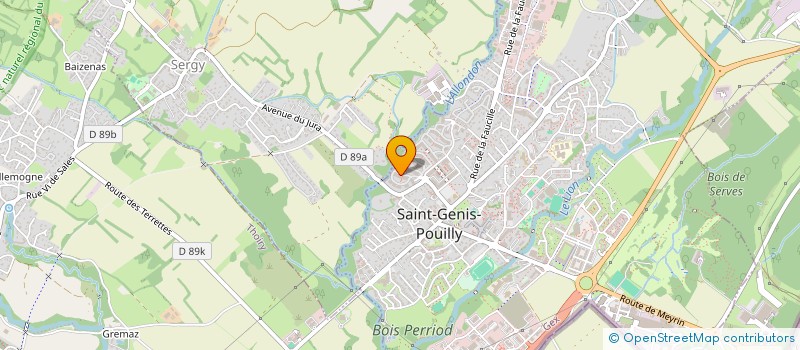 localisation de l'entreprise MONSIEUR DIMITER GANTCHEV à SAINT-GENIS-POUILLY