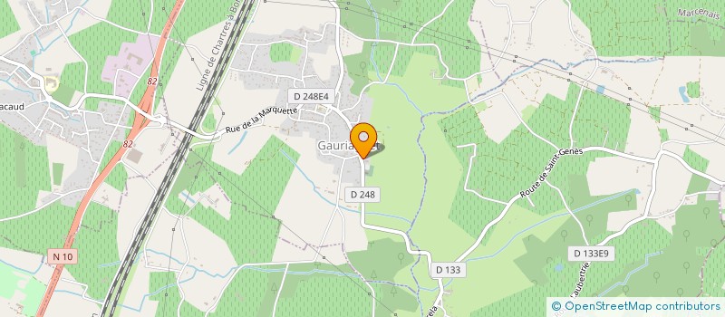 localisation de l'entreprise MONSIEUR DIMITRI ADELINE  GAURIAGUET