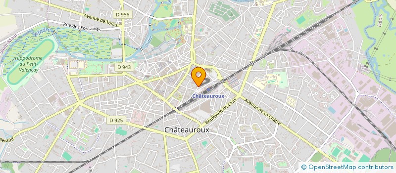 localisation de l'entreprise MONSIEUR DIMITRI ALCALDE à CHATEAUROUX