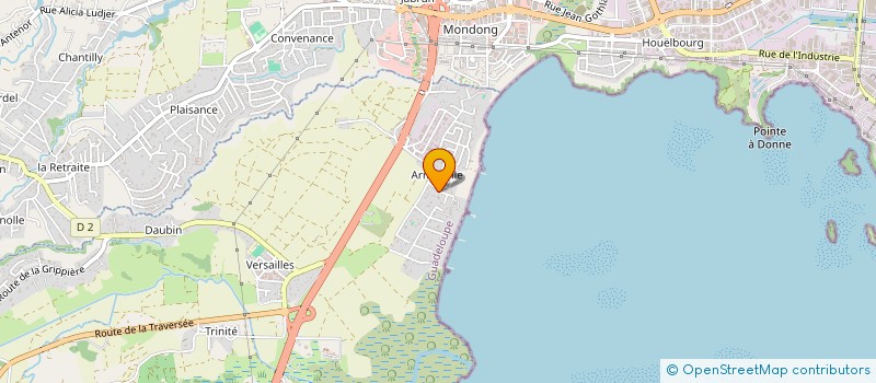 localisation de l'entreprise MONSIEUR DIMITRI ALEXIS  PETIT-BOURG