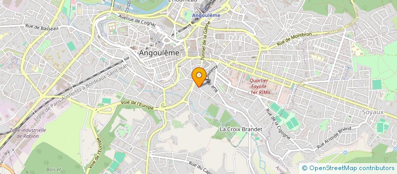 localisation de l'entreprise MONSIEUR DIMITRI ALIPS à ANGOULEME