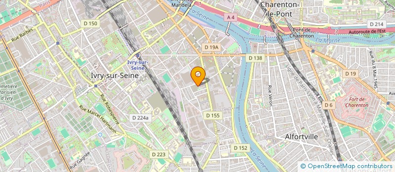 localisation de l'entreprise MONSIEUR DIMITRI ALUMETE BELKIE  IVRY-SUR-SEINE