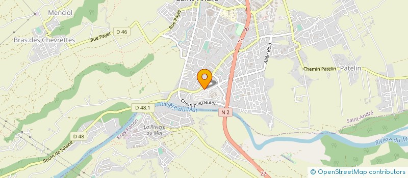 localisation de l'entreprise MONSIEUR DIMITRI ARMOET à SAINT-ANDRE