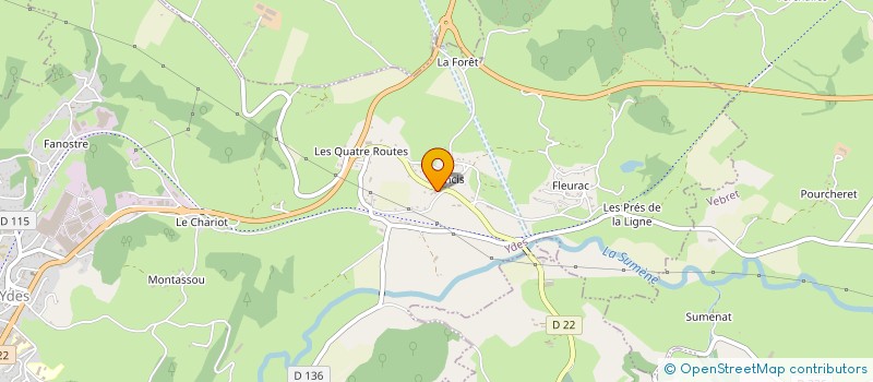 localisation de l'entreprise MONSIEUR DIMITRI ARNAL à YDES